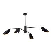 SLE1254-403-04 Светильник подвесной Черный/Черный E14 4*60W ALTON