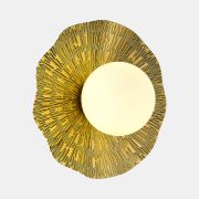 SLE1196-301-01 Светильник настенный Латунь/Белый G9 1*5W 4000K LOREA