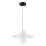 SLE1257-453-01 Светильник подвесной Черный/Белый G9 1*5W 4000K RIZZ
