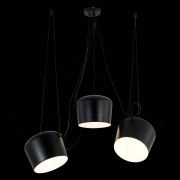 SLE120643-03.1 Светильник подвесной Черный/Черный E27 3*40W TRIESTE