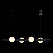 SL1185.403.04 Подвес ST-Luce Черный/Белый G9 LED 4*5W ASOLO