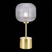 SL1154.304.01 Прикроватная лампа ST-Luce Латунь/Дымчатый E27 1*60W GRAN