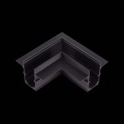 ST007.429.12 Угол-соединитель для встраиваемого магнитного шинопровода под ГКЛ 12мм ST-Luce Черный SKYLINE 48