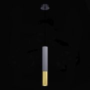 ST154.713.01 Светильник подвесной Серый GU10 1*5W IP20 D55xH510 180-240V Без ламп Подвесные светильники