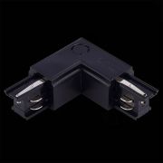 ST030.409.15R Угловой токоподвод правый для трехфазного шинопровода ST-Luce Черный TRACE