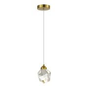 SL6114.203.01 Подвес ST-Luce Золотистый/Прозрачный LED 1*3W 3000K CASCATO