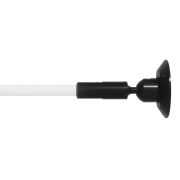 ST980.447.09 Тросовая световая система ST-Luce Черный LED 1*8,6W 4300K Гибкий неон