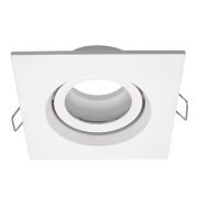 ST255.518.01 Св-к встр. Белый GU10 1*50W  IP65 L96xW96xH45 220V Без ламп Встраиваемые светильники