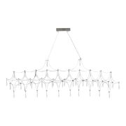 SL6603.103.23 Светильник подвесной ST-Luce Хром/Прозрачный LED 1*23W 4000K GRAVETTA