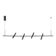 SL6210.403.04 Светильник подвесной ST-Luce Черный/Черный, Золотистый LED 4*3W 3000K LILT