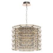 SL6137.103.08 Светильник подвесной ST-Luce никель/прозрачный E14 8*40W STROZZI