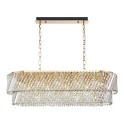 SL6138.303.14 Светильник подвесной ST-Luce латунь/прозрачный E14 14*40W RITZ