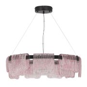 SL6021.403.54 Светильник подвесной ST-Luce черный/розовый LED 1*54W 3000K VOILE