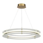 SL6245.203.01 Светильник подвесной ST-Luce золотистый/Прозрачный LED 1*40W 4000K FAGY