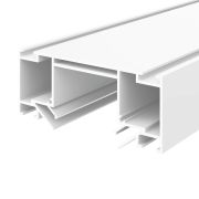 ST1047.529.02 Профиль для монтажа 48 под натяж. потолок ST-Luce Белый L 2000мм (Заглуш внеш 2 в ком) SKYLINE 48+