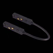 ST006.449.00.1 Коннектор питания угловой для магнитного шинопровода  ST-Luce Черный SKYLINE 48