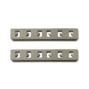 ST005.749.00.1 Прямой соединитель для встраиваемого магнитного шинопровода (2 шт) ST-Luce Стальной SKYLINE 48