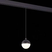 ST358.433.07PWM4 Магнитный трековый светильник подвесной Черный LED 1*7W 3000K 520Lm Ra>80 120о IP20 SKYLINE 48