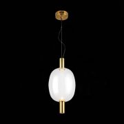 SL1582.313.01 Светильник подвесной ST-Luce Бронзовый/Прозрачный LED 1*7W 2700K ALLENORE