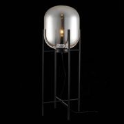 SL1050.725.01 Торшер ST-Luce Черный/Дымчатый E27 1*40W (из 2-х коробок) BURASCA