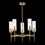 SL1159.303.05 Люстра подвесная ST-Luce Латунь/Латунь, Прозрачный E14 5*60W ACAZIO