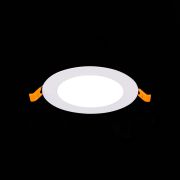 ST209.548.06 Св-к встр. Белый LED 1*6W 4000K 370Lm Ra80 110° IP20 D120xH8 90-265V Встраиваемые светильники