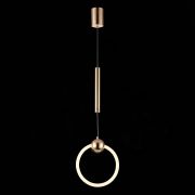 SL1578.203.01 Подвес ST-Luce Золотистый/Золотистый, Белый LED 1*15W 3000K GIERA