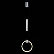 SL1578.103.01 Подвес ST-Luce Хром/Белый,Хром LED 1*15W 3000K GIERA