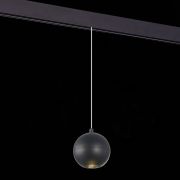 ST354.443.12 Магнитный трековый светильник подвесной Черный LED 1*12W 4000K 750Lm Ra>80 36° IP20 D10 SKYLINE 48