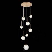 SL1152.203.08 Светильник подвесной ST-Luce Золотистый/Прозрачный G9 LED 8*5W ARCOBALINO