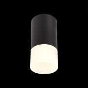 ST100.412.01 Светильник потолочный Черный GU10 1*50W IP20 D64xH131 220V Без ламп Накладные светильники