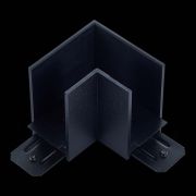 ST015.422.14 Соединитель угловой SKYLINE 220 ST-Luce черный, пластик SKYLINE 220