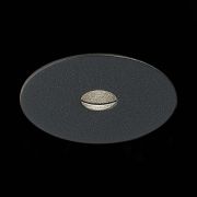 ST217.448.09 Св-к встр. Черный LED 1*9W 4000K 510Lm Ra>90 36° IP20 D57xH52 220-240V Встраиваемые светильники