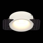 ST218.558.01 Св-к встр. Белый GU10 1*50W  IP20 D78xH30 165-265V Без ламп Встраиваемые светильники