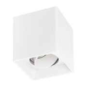 052066 Светильник PVC RETTANGO GU10 БЕЛЫЙ