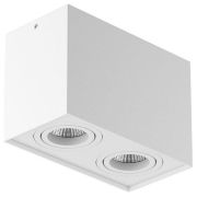 052086 Светильник RETTANGO 2*GU10 БЕЛЫЙ IP20