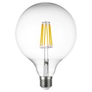 933202 Лампа энергосберегающая LED FILAMENT 220V G125 E27 10W=100W 920LM 360G CL 3000K 30000H