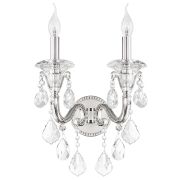 788624 Бра LUSSO 2х60W E14 ХРОМ