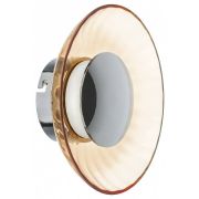 809013 Бра CELESTA LED 6W 300LM ХРОМ/КОНЬЯЧНЫЙ 3000K