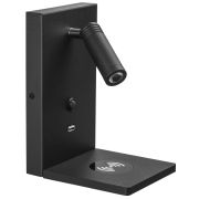 808527 Бра MURO 3W LED 240LM ЧЕРНЫЙ 3000K