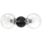 785627 Бра BETA 2x40W E27 ЧЕРНЫЙ