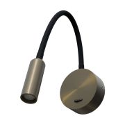 200431 Бра OMEGA LED 3W 277LM COB G БРОНЗА 3000K