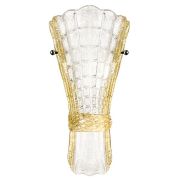 820629 Бра ZUCCHE 2х40W G9 БЕЛЫЙ/ЯНТАРЬ