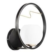 762617 Бра ENNA 1х40W E14 ЧЕРНЫЙ/ЗОЛОТО