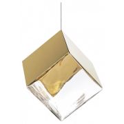 805502 Люстра QUBICA 2W(led) G4 12V ЗОЛОТО/ПРОЗРАЧНЫЙ