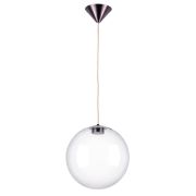 801010 Люстра SFERETTA LED 1х3W 145LM КОФЕЙНЫЙ/ПРОЗРАЧНЫЙ 3000K