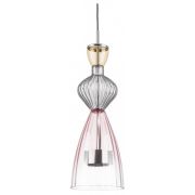 814003 Люстра BELLE LED 1х8W 450LM АЛЮМИНИЙ/МУЛЬТИКОЛОР 3000K