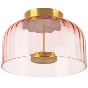 809062 Люстра CELESTA LED 1х12W 600LM ЗОЛОТО/РОЗОВЫЙ 3000K