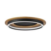 723017 Люстра LODI LED 25W 2000LM ЧЕРНЫЙ/ДЕРЕВО 3000K