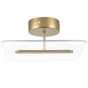 738043 Люстра ACRILE 14W LED 1236LM 120G ЗОЛОТО 3000K